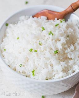 Steamed rice