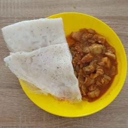 Pork bafat with neer dosa (5)