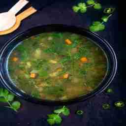 Lemon coriander soup