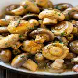 Mushroom butter garlic