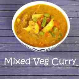 Mix vegetable curry
