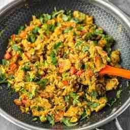 Egg burji