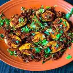 Egg ghee roast