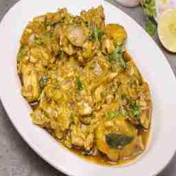 Chicken kai munchi (green chilli)
