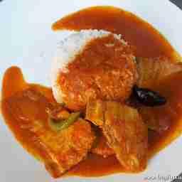 Sole lepo red masala fry