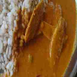Sole fish (lepo) curry