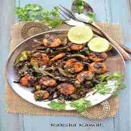 Prawn pepper fry