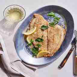 Creamy pan fried sole fish (lepo)