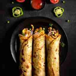 Healthy chicken roll