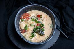 Veg tom yum soup