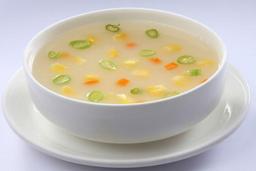 Veg sweet corn soup