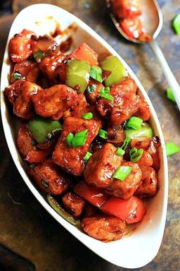 Paneer chilli dry