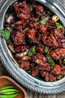 Singapore chicken dry