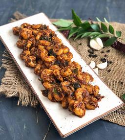 Pepper prawns dry
