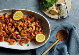 Burnt chilli prawns (thai) dry