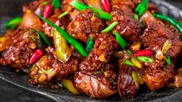 Sweet & spicy fish dry