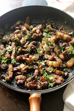 Pork pepper dry