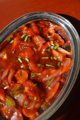 Mushroom chilli gravy
