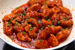 Schezwan chicken gravy