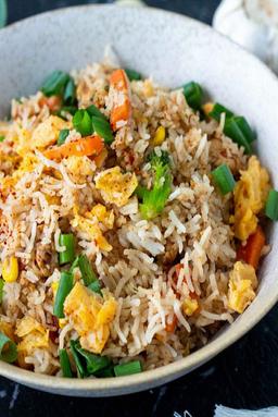Egg chilli garlic fried rice