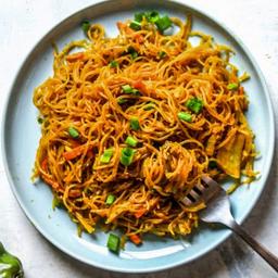 Egg singapore noodles