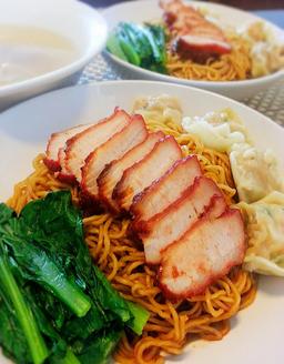 Pork singapore noodles