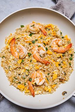 Seafood butter garlic fried rice
