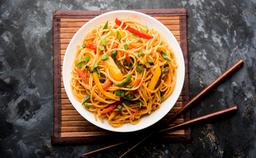 Mixed butter garlic noodles