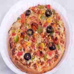 6 inch mix vegetable pizza