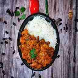 Rajma masala rice bowl