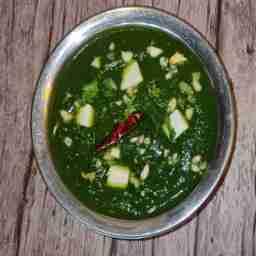 Palak lasuni paneer