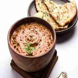 Dal makhani butter naan