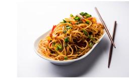 Veg hakka noodles
