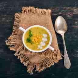 Sweetcorn soup
