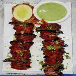 Mushroom tikka