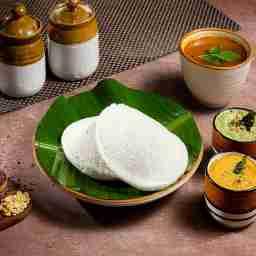 Rice idli (2pcs)