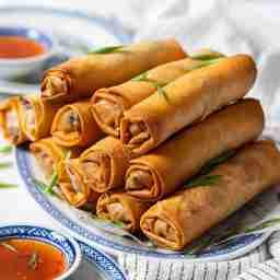 Crispy spring rolls