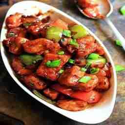 Paneer chilli dry