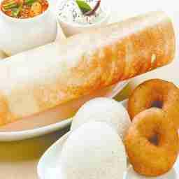 Idli vadai masala dosa meal box
