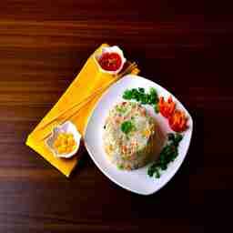 Veg butter garlic rice