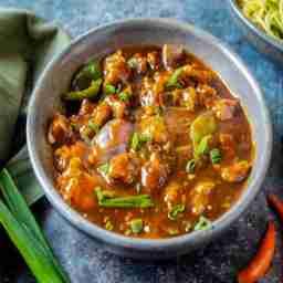 Chilly paneer- gravy