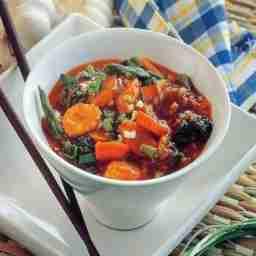 Mixed veg schezwan- gravy