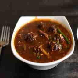 Veg ball manchurian- gravy