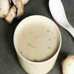 Cream of mushroom soup