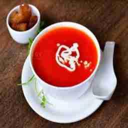 Cream of tomato soup