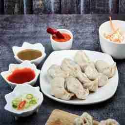 Chicken steam momo