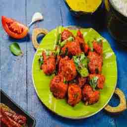 Boneless chicken sholey