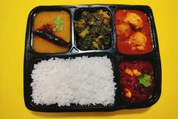 Chicken thali