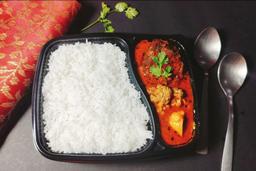 Mini fish thali