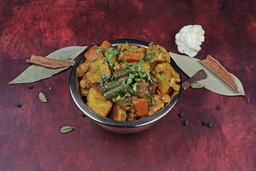 Seasonal vegetable home style sabji